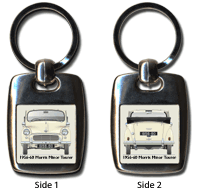 Morris Minor Tourer 1956-60 Keyring 5